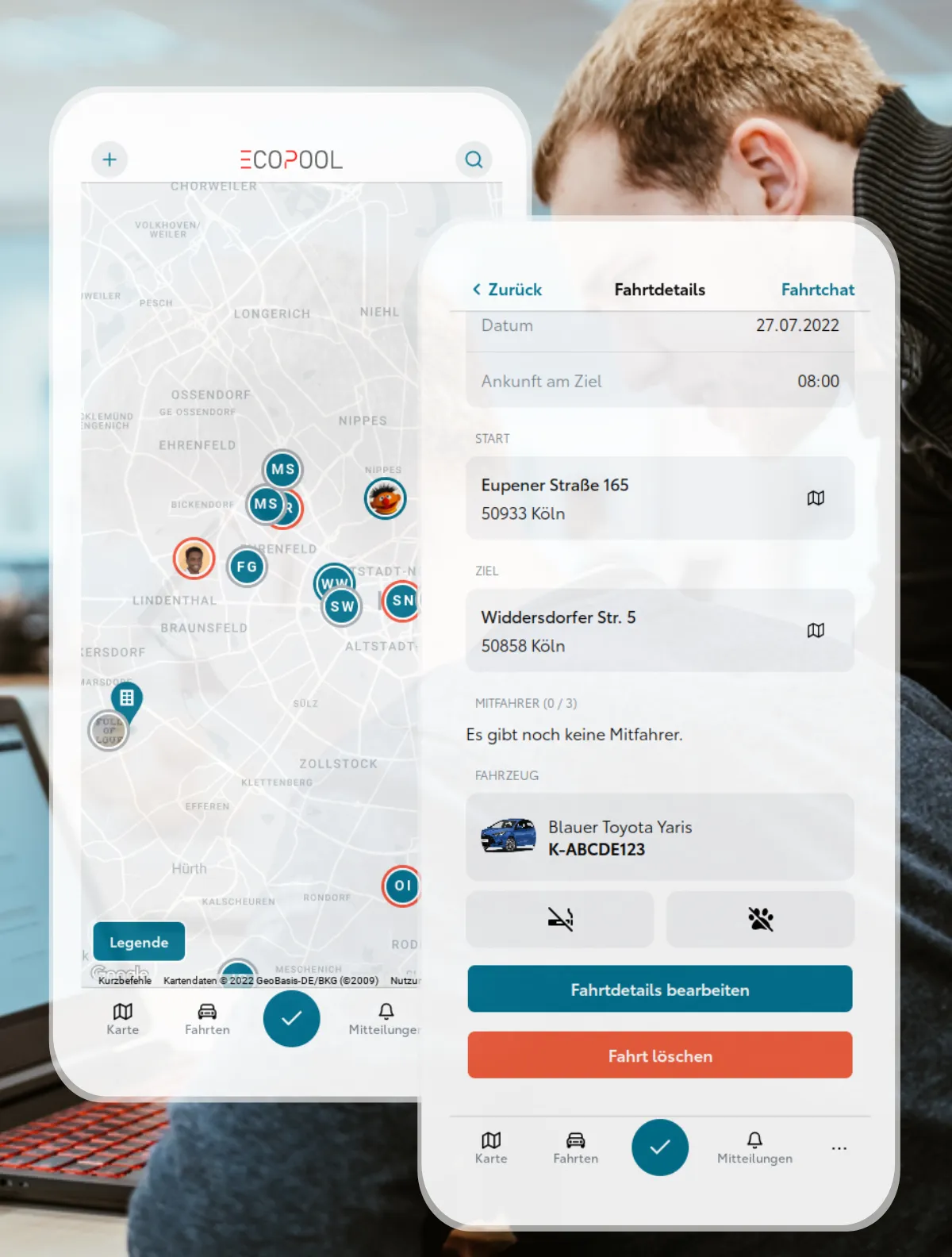 Mobility App Entwicklung für Berufspendler